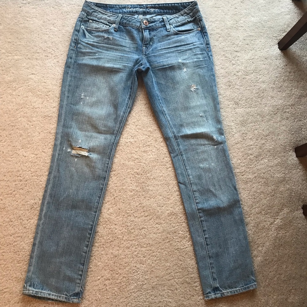 American Eagle Distressed Skinny Jeans